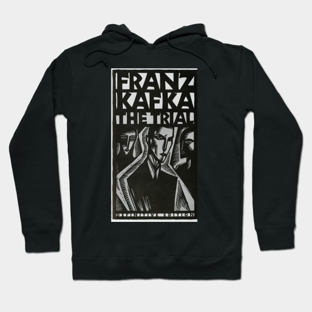 Franz Kafka - Vintage Industrial Portrait Hoodie by WrittersQuotes